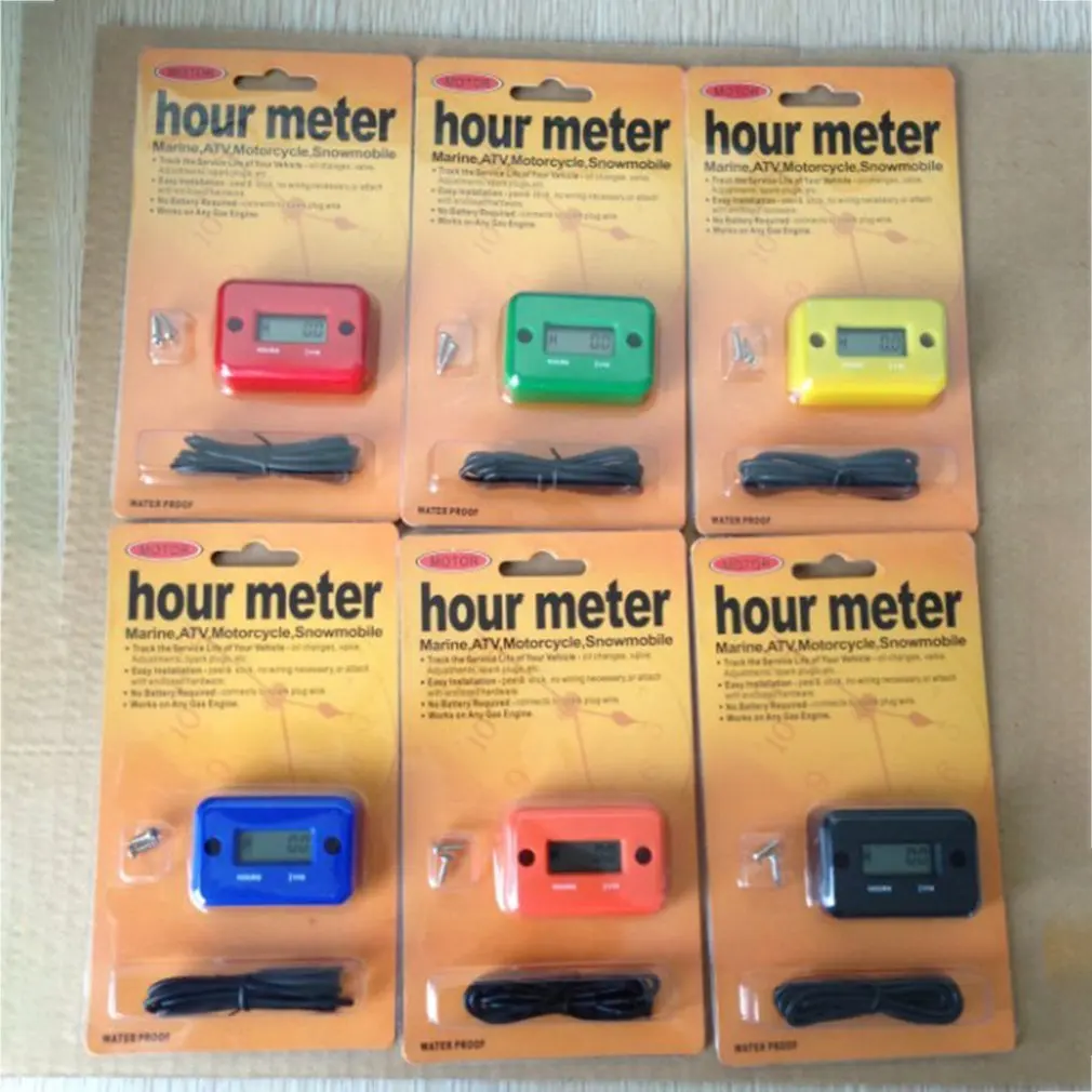 Waterproof Digital Hour Meter for Motorcycle ATV Snowmobile Boat Dirt Gas Engine LCD Digital Hour Meter
Waterproof Digital Hour Meter for Motorcycle ATV Snowmobile Boat Dirt Gas Engine LCD Digital Hour Meter