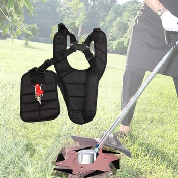Universal Convenient Trimmer Nylon Double-Breasted Shoulder Strap Lawn Mower Nylon Belt Brush Cutter Gardening Tool 
Universal Convenient Trimmer Nylon Double-Breasted Shoulder Strap Lawn Mower Nylon Belt Brush Cutter Gardening Tool