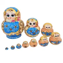 1 Set Premium Texture Ten-layer Russian Matrioska Toy Lightweight Colorful Flowers Cartoon Girl Face Nesting Doll for Decoration
1 Set Premium Texture Ten-layer Russian Matrioska Toy Lightweight Colorful Flowers Cartoon Girl Face Nesting Doll for Decoration