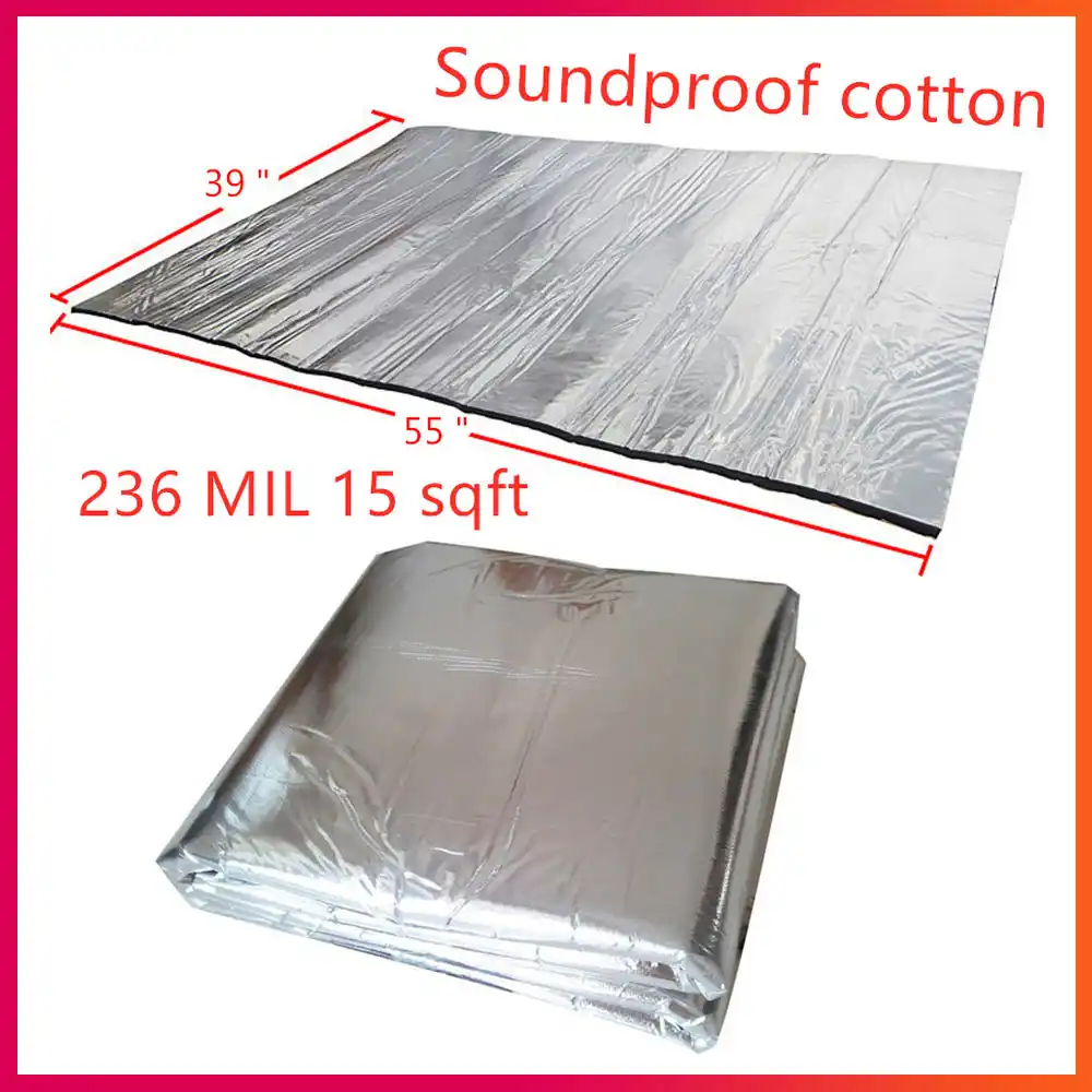 Aislamiento Acustico Para Coche De 15 Pies Cuadrados Accesorios