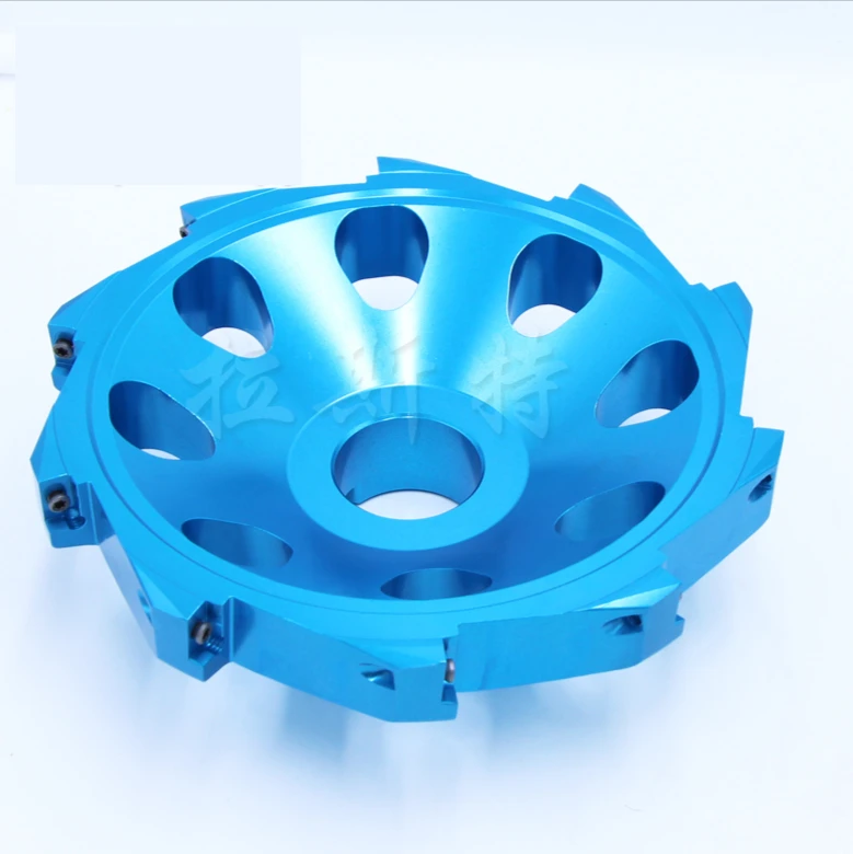 right angle milling plate carbide aluminum alloy 200mm face mill cutter ultra light body 400r-200-40-10T
right angle milling plate carbide aluminum alloy 200mm face mill cutter ultra light body 400r-200-40-10T