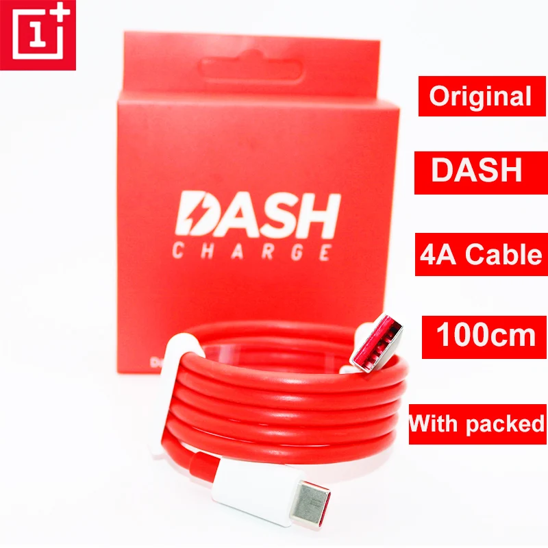 Фото Original OnePlus Dash Cable USB 3.1 Type C Quick Fast Charger For One Plus 8 7 7t Pro 6t 6 5t 5 Five T Six 100cm | Мобильные