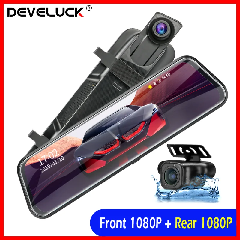 10" Voice Control Camera1080P Car DVR Stream Media Super Night Vision Touch Screen Dual Lens Recorder Auto Camera Registrar DVRs
10" Voice Control Camera1080P Car DVR Stream Media Super Night Vision Touch Screen Dual Lens Recorder Auto Camera Registrar DVRs