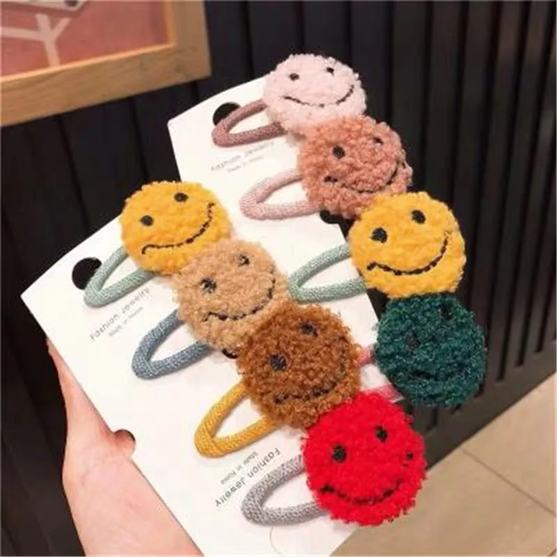 Children Girl Kids BB Hair Clip Hairpin Cute Korean Japan Plush Cartoon Smile Face Pom Pom Head Wear Accessories-YYD-W9
Children Girl Kids BB Hair Clip Hairpin Cute Korean Japan Plush Cartoon Smile Face Pom Pom Head Wear Accessories-YYD-W9