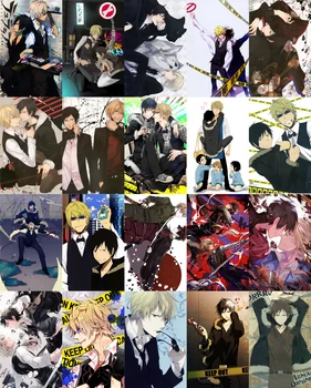 20pcs one Set DURARARA!! Izaya Orihara x Shizuo Heiwajima Anime Manga Card Paster IC Card Stickers A050 
20pcs one Set DURARARA!! Izaya Orihara x Shizuo Heiwajima Anime Manga Card Paster IC Card Stickers A050