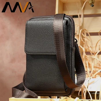 MVA Genuine Leather Waists Packs Belt Bag Men Handbags Phone Pouch Bags Travel Waist Pack Male Waist Men's Bag Fashion Flap 8898 
MVA Genuine Leather Waists Packs Belt Bag Men Handbags Phone Pouch Bags Travel Waist Pack Male Waist Men's Bag Fashion Flap 8898