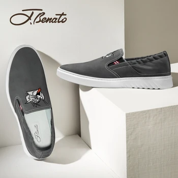 J.benato Man shoes 2020 spring and summer new British men's casual leather shoes men's wild shoes lazy slippers 
J.benato Man shoes 2020 spring and summer new British men's casual leather shoes men's wild shoes lazy slippers