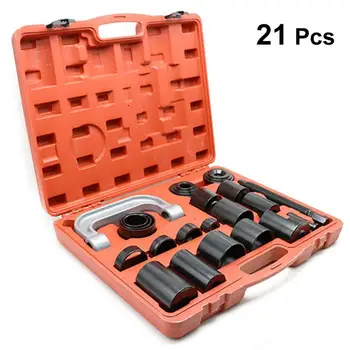 21pcs Ball Joint Deluxe Service Kit Remover Car Repair Tools Ball Joint C Frame Press Service Kit Set
21pcs Ball Joint Deluxe Service Kit Remover Car Repair Tools Ball Joint C Frame Press Service Kit Set