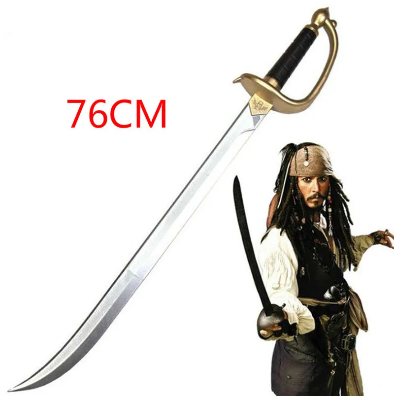 Captain Jack COS Toy Swords Film Stage PU Rubber Props Halloween Pirates of The Caribbean
Captain Jack COS Toy Swords Film Stage PU Rubber Props Halloween Pirates of The Caribbean