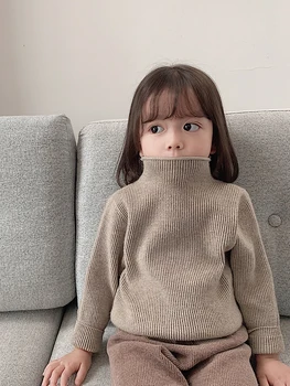 2019 Autumn Toddler Kids Similar Cashmere Hand Feel Good Solid Color Semi-high Neck Sweaters Toddler Baby Long Sleeve Simple Top
2019 Autumn Toddler Kids Similar Cashmere Hand Feel Good Solid Color Semi-high Neck Sweaters Toddler Baby Long Sleeve Simple Top