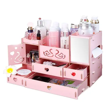 Wooden Storage Box Cosmetic Storage Box Large-capacity Jewelry Storage Box DIY Multi-function Drawer Dresser Storage Box
Wooden Storage Box Cosmetic Storage Box Large-capacity Jewelry Storage Box DIY Multi-function Drawer Dresser Storage Box