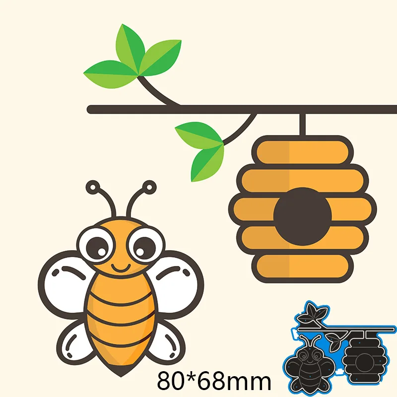 2PCS/Set Creative Metal Cutting Dies DIY Embossing Scrapbooking Cardmaking Bee Hive
2PCS/Set Creative Metal Cutting Dies DIY Embossing Scrapbooking Cardmaking Bee Hive