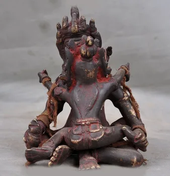 wedding decoration 7" Old Tibet Buddhism bronze Temple hevajra Yab-Yum Happy god Buddha Statue
wedding decoration 7" Old Tibet Buddhism bronze Temple hevajra Yab-Yum Happy god Buddha Statue