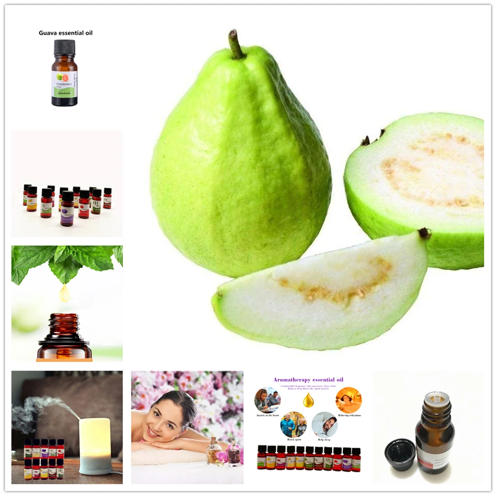 Эфирные масла для увлажнителя Guava Pure Cold press массаж апельсин мята дерево стойкий