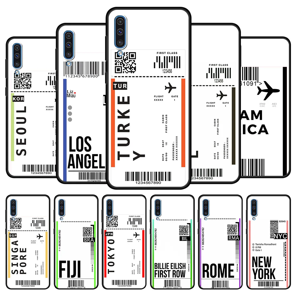 Штрих-код для билета авиакомпании Samsung A50 A10 A70 M51 M31 M31s M30s M32 M62 M21 M22 M52 A30 A30s M01 M11 M12 A20