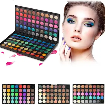 Hot 120 Colors Eyeshadow Palette Cosmetics Makeup 3 Layers Eye Shadow Combo Palette Set Beauty Tools CNT 66
Hot 120 Colors Eyeshadow Palette Cosmetics Makeup 3 Layers Eye Shadow Combo Palette Set Beauty Tools CNT 66