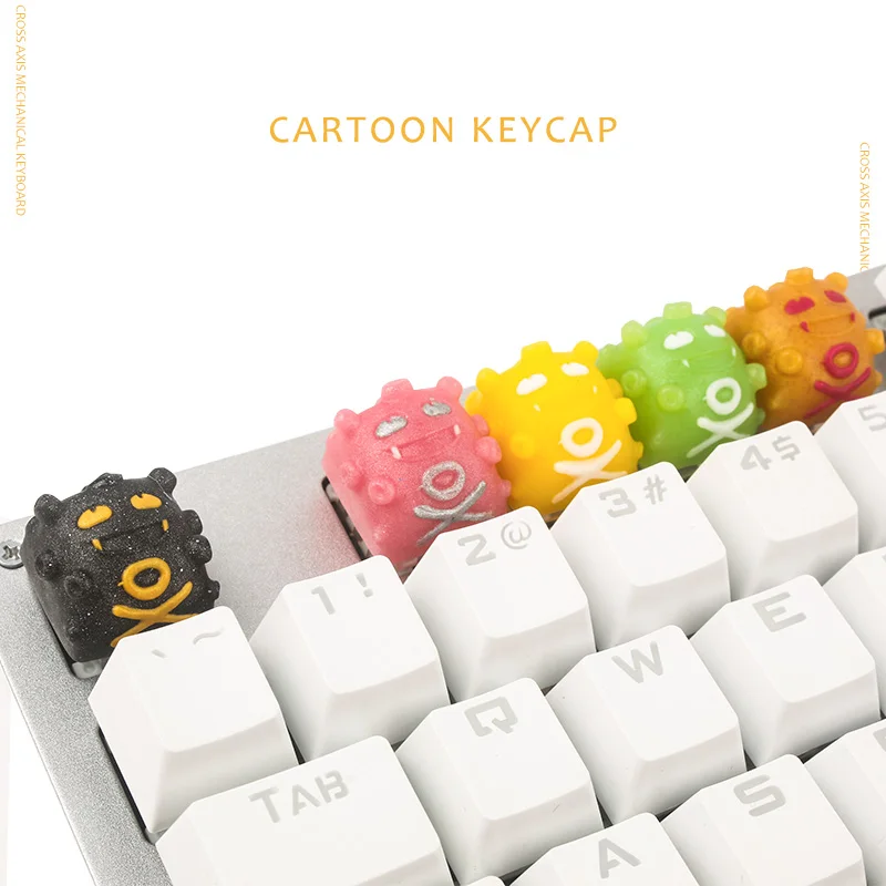 1PC handmade Gas bomb For Mechanical Keyboard Keycap Personalized Cartoon Keycap Game Configuration for Cherry MX R4 R3 R2 R1
1PC handmade Gas bomb For Mechanical Keyboard Keycap Personalized Cartoon Keycap Game Configuration for Cherry MX R4 R3 R2 R1