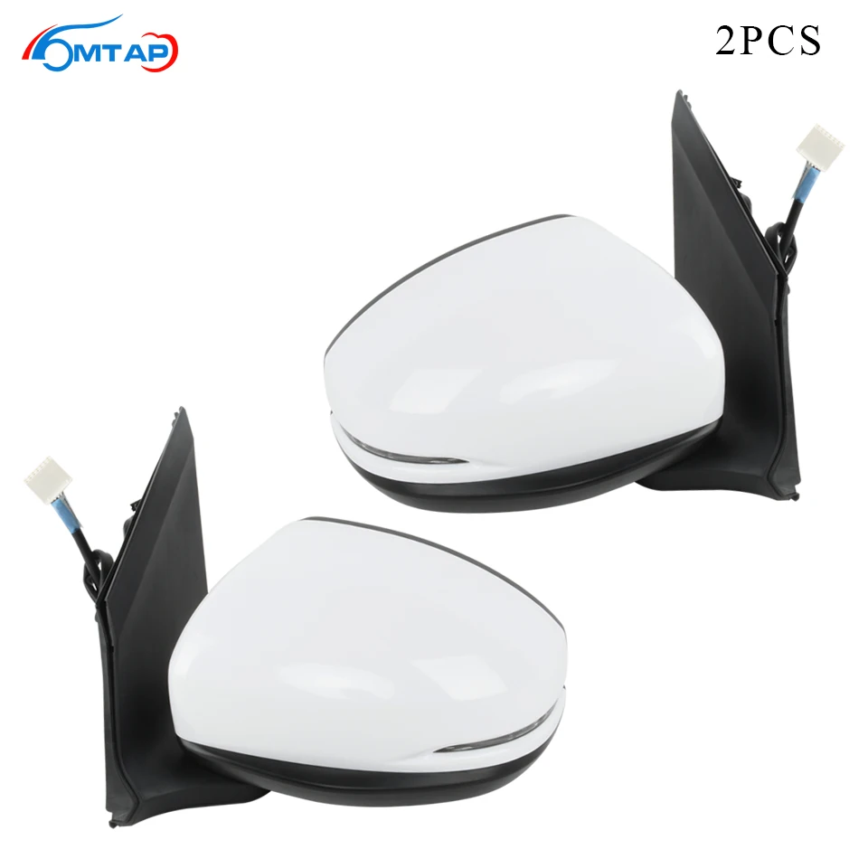 MTAP Pair 5-PINS Car Exterior Rearview Side Mirror With Turn Signal Lamp For HONDA CITY GM6 2015 2016 2017 2018 2019 2020
MTAP Pair 5-PINS Car Exterior Rearview Side Mirror With Turn Signal Lamp For HONDA CITY GM6 2015 2016 2017 2018 2019 2020