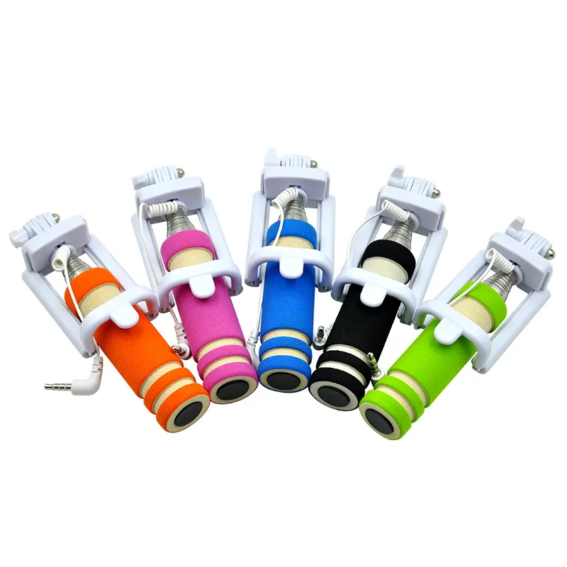 Mini Wired Selfie Stick 5 Colors Extendable Phone Clip 270 Degree Rotation Remote Camera Selfiestick For iPhone Samsung
Mini Wired Selfie Stick 5 Colors Extendable Phone Clip 270 Degree Rotation Remote Camera Selfiestick For iPhone Samsung