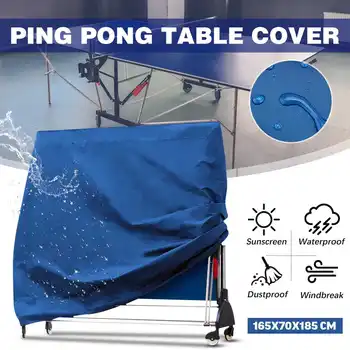 Thicken Ping-Pong Table Dust Covers Oxford Waterproof Outdoor Rain Wind Sun UV Resistant Tennis Table Storage Cover
Thicken Ping-Pong Table Dust Covers Oxford Waterproof Outdoor Rain Wind Sun UV Resistant Tennis Table Storage Cover
