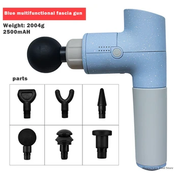 Profession Fascia Gun Body Muscle Deep Massager Fascia Gun Muscle Pain Exercising Relax Slimming Shaping with 6 Massage Heads
Profession Fascia Gun Body Muscle Deep Massager Fascia Gun Muscle Pain Exercising Relax Slimming Shaping with 6 Massage Heads
