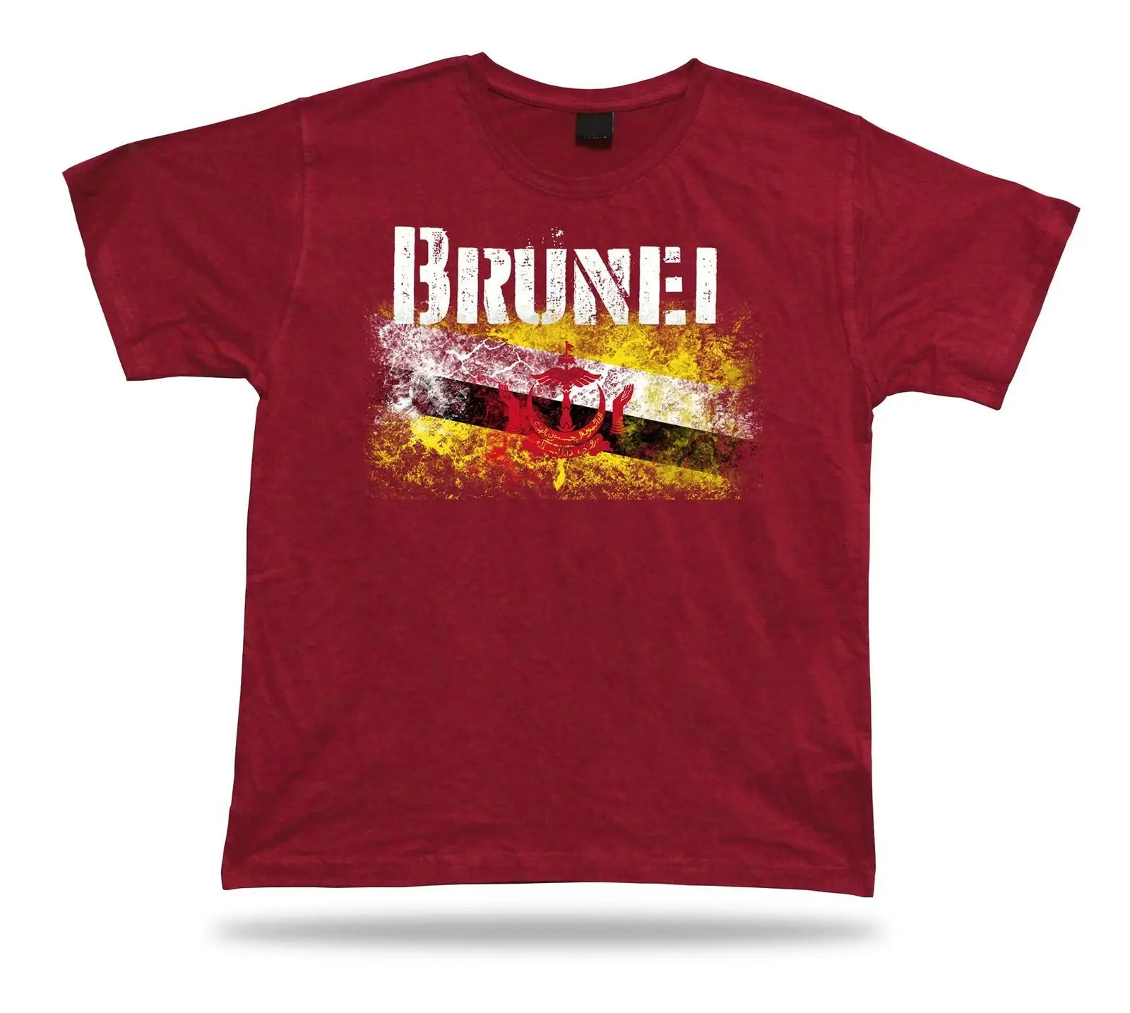 Фото Brunei flag Tshirt T shirt Tee top city map royalty Gods guidance best SOUVENIR | Мужская одежда