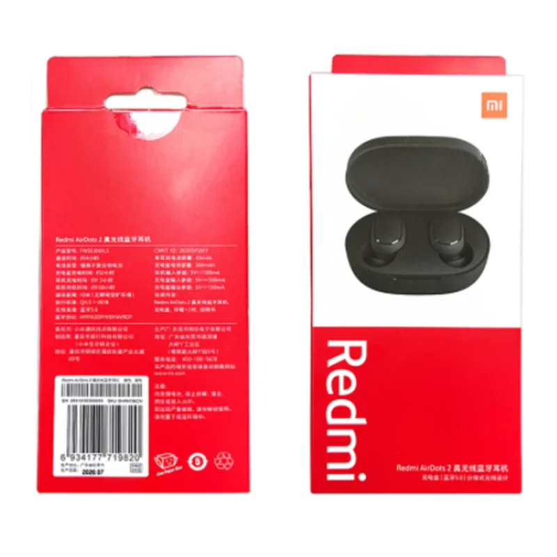 2020 Xiaomi Redmi Airdots 2 TWS Earphone Wireless bluetooth 5.0 Earphone Stereo Noise Reduction Mic Voice Control
2020 Xiaomi Redmi Airdots 2 TWS Earphone Wireless bluetooth 5.0 Earphone Stereo Noise Reduction Mic Voice Control