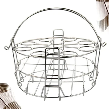 304 Stainless Steel Egg Racks Multilayer Egg Holder Portable Steaming Rack Egg Steamed Stand for Home Kitchen Shop
304 Stainless Steel Egg Racks Multilayer Egg Holder Portable Steaming Rack Egg Steamed Stand for Home Kitchen Shop
