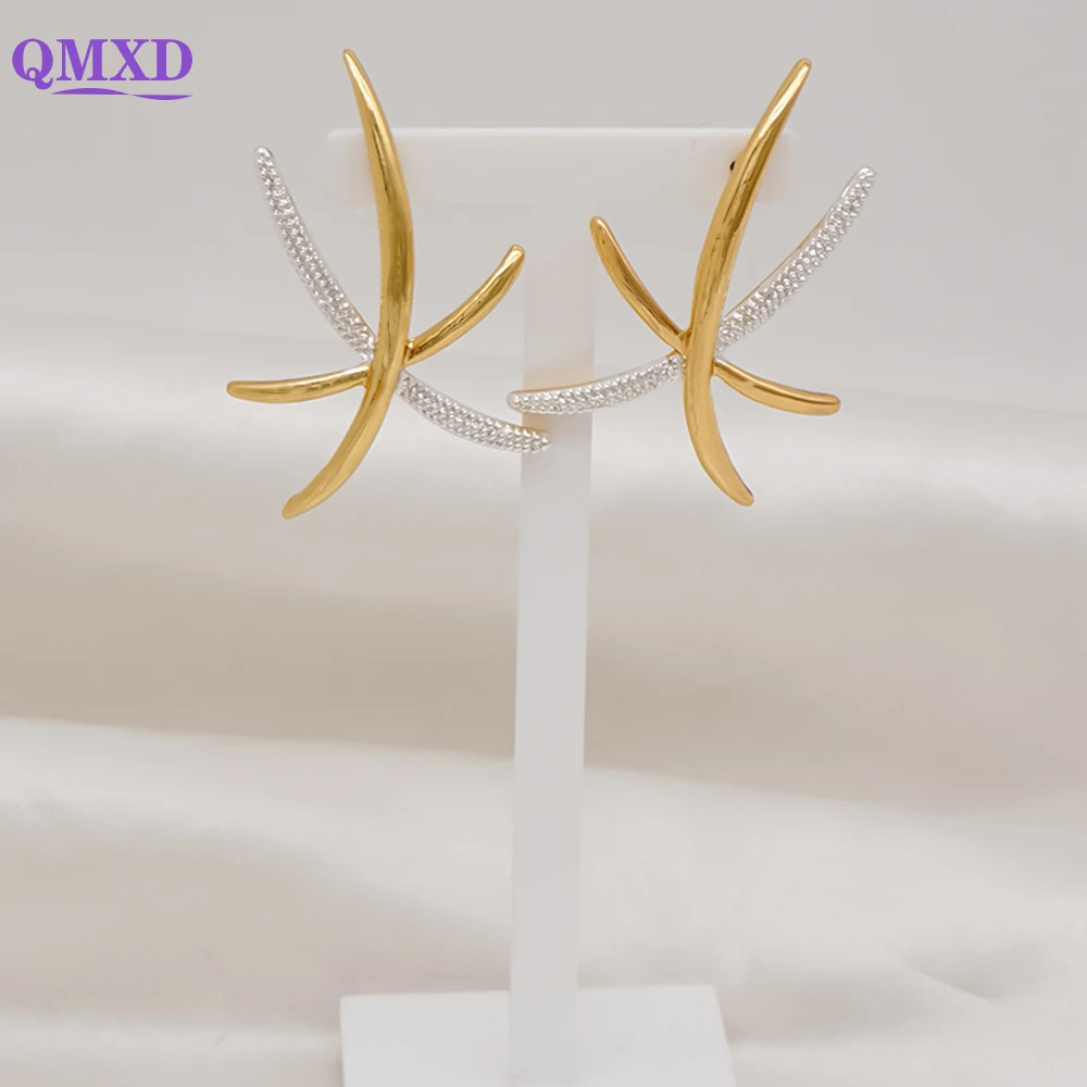 

Luxury Jewelry Bohemia starfish Earrings Drop Dangle Earrings Wedding Earrings For Women Engagement Wedding Gifts