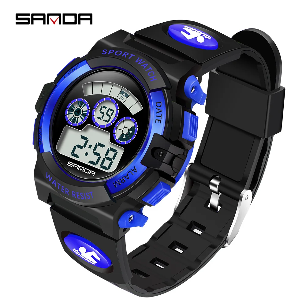 SANDA Sanda Table 357 Outdoor Multi-functional Dual Display Electronic Waterproof New Style LED Watch
SANDA Sanda Table 357 Outdoor Multi-functional Dual Display Electronic Waterproof New Style LED Watch