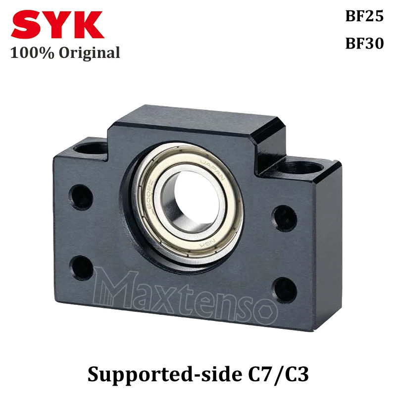 SYK Support Unit Professional BF25 BF30 supported-side C3 C7 with BK25 BK30 for ball screw TBI sfu Premium CNC Parts
SYK Support Unit Professional BF25 BF30 supported-side C3 C7 with BK25 BK30 for ball screw TBI sfu Premium CNC Parts