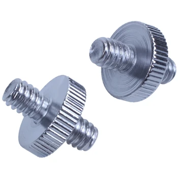 5 Pieces 1/4 inch Male to 1/4 inch Male Threaded Screw Adapter for Camera Cage/Shoulder Rig/Tripod/Socket Studio/Lighting Equipm
5 Pieces 1/4 inch Male to 1/4 inch Male Threaded Screw Adapter for Camera Cage/Shoulder Rig/Tripod/Socket Studio/Lighting Equipm