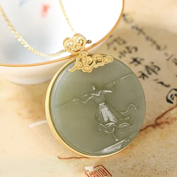 JINWATERYU Necklace S925 Sterling Silver Personality Xiangyun Lady Pendant Qitian Dasheng High-grade Pendant
JINWATERYU Necklace S925 Sterling Silver Personality Xiangyun Lady Pendant Qitian Dasheng High-grade Pendant