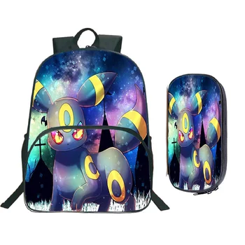 High Quality Pokemon Umbreon Rucksack Students School Bags Colourful Pattern School Backpack(2pcs Set/Backpack+pencil Case)
High Quality Pokemon Umbreon Rucksack Students School Bags Colourful Pattern School Backpack(2pcs Set/Backpack+pencil Case)