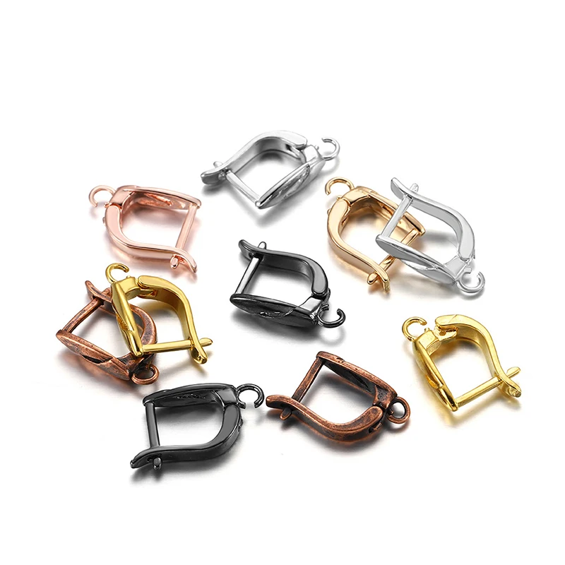 12pcs 11x18mm Spring French Earring Hooks Copper Material Ears Clasp Nickle Free Metal Clips Square Ears Clasp Jewelry Making
12pcs 11x18mm Spring French Earring Hooks Copper Material Ears Clasp Nickle Free Metal Clips Square Ears Clasp Jewelry Making