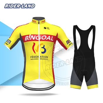 Pro Team 2020 Cycling Clothing Man Jersey Set Wallonie Bruxelles Short Sleeve Race Suit Bike Uniform Summer Triathlon Breathable
Pro Team 2020 Cycling Clothing Man Jersey Set Wallonie Bruxelles Short Sleeve Race Suit Bike Uniform Summer Triathlon Breathable