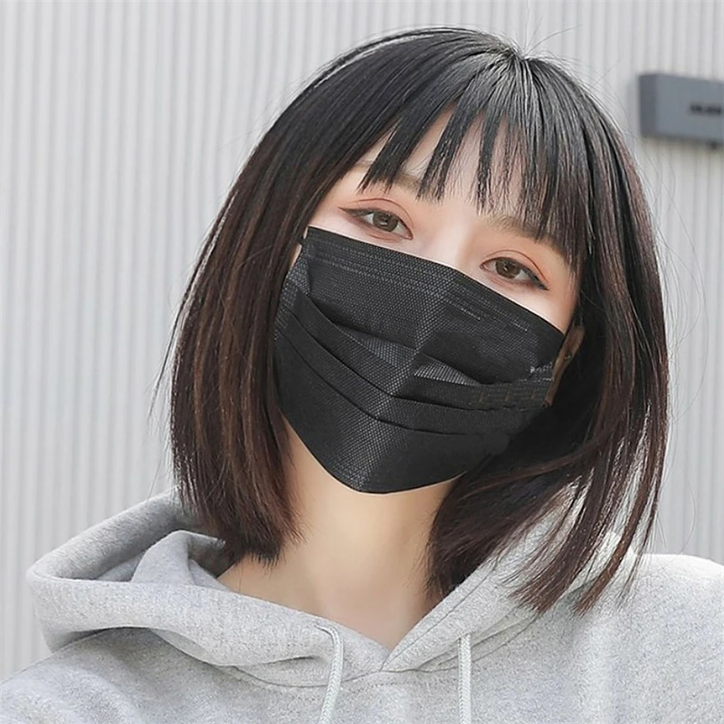 Hot Sale 1pcs Mouth Mask Anti-dust Safe Breathable Disposable Three-layer Non-Woven Black Ear Loop Face Mask 2020 High Quality
Hot Sale 1pcs Mouth Mask Anti-dust Safe Breathable Disposable Three-layer Non-Woven Black Ear Loop Face Mask 2020 High Quality