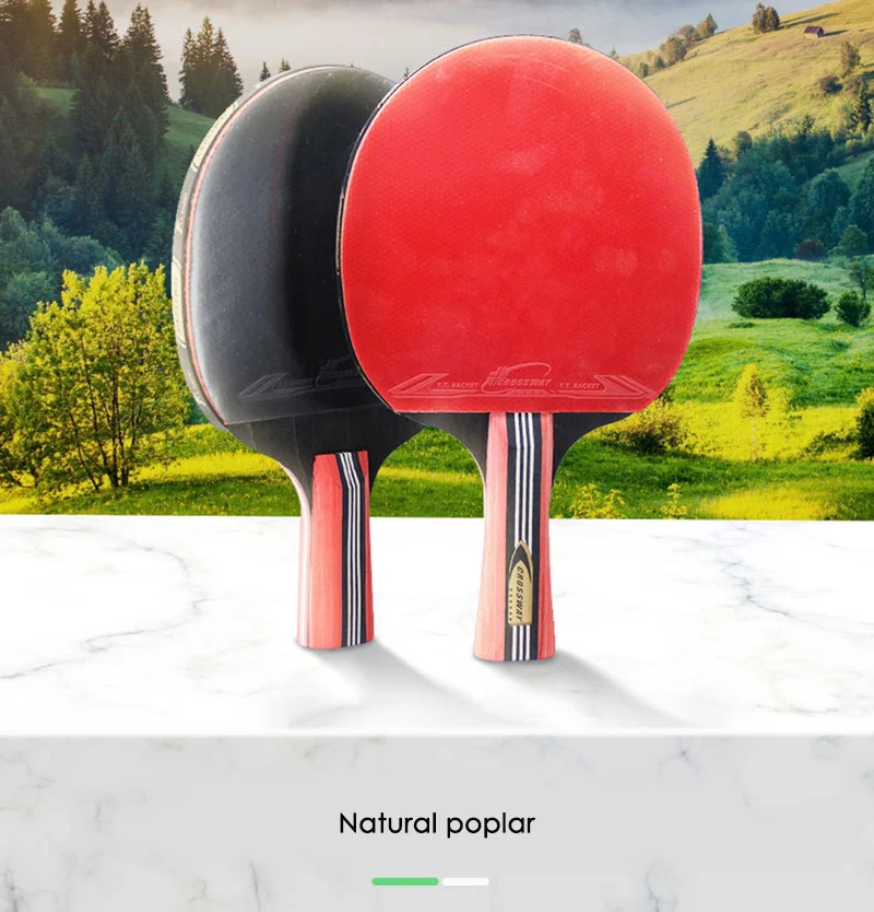 One Piece Table Tennis Bat Racket Long Short Handle Ping Pong Paddle Racket Basswood 6 Stars Long Short Handle
One Piece Table Tennis Bat Racket Long Short Handle Ping Pong Paddle Racket Basswood 6 Stars Long Short Handle