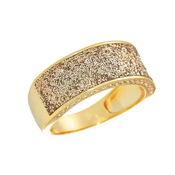 Кольцо из серебра с глиттером и фианитами R01771
Кольцо из серебра с глиттером и фианитами R01771