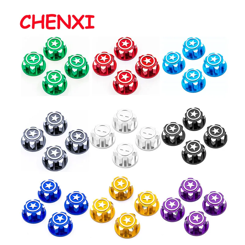 4PCS RC Car Aluminum 17mm Hex Wheel Nuts Dustproof Anti-Skid Non-slip for 1/8 Traxxas X-Maxx Summit E-Revo ARRMA Buggy RC Truck
4PCS RC Car Aluminum 17mm Hex Wheel Nuts Dustproof Anti-Skid Non-slip for 1/8 Traxxas X-Maxx Summit E-Revo ARRMA Buggy RC Truck