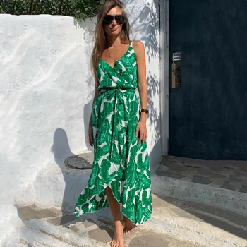 Long Wrap Dress For Women Summer Boho Style Maxi Floral Print Maxi Beach Dress Sexy Side Split Elegant Party Sundress Vestidos
Long Wrap Dress For Women Summer Boho Style Maxi Floral Print Maxi Beach Dress Sexy Side Split Elegant Party Sundress Vestidos