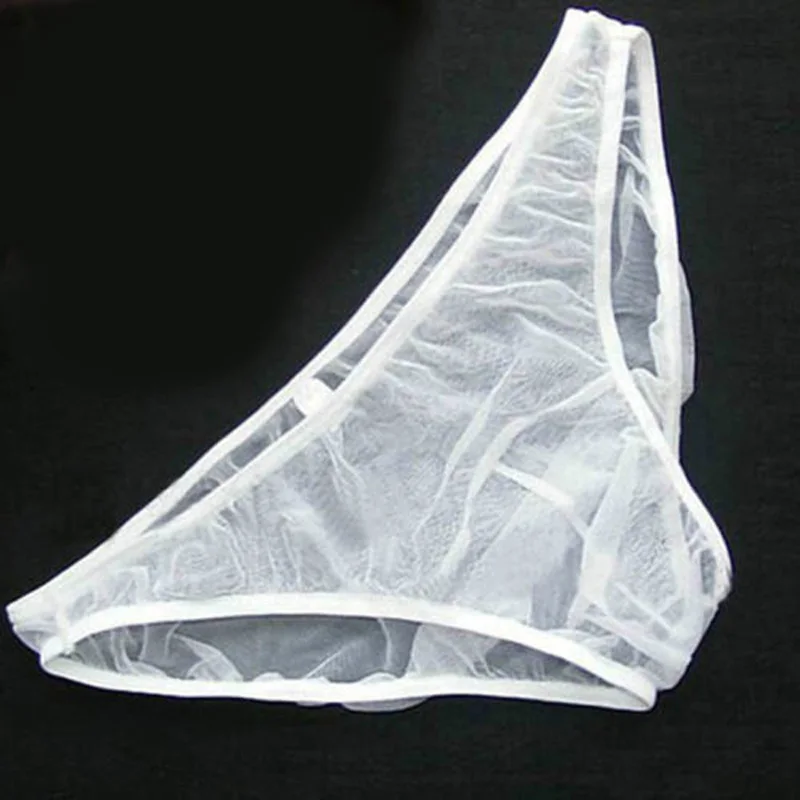 Men's Sexy Ultrathin Transparent Elastic Lingerie Briefs Underwear Underpants U Convex One-piece Ultra-thin Transparent Ice Silk
Men's Sexy Ultrathin Transparent Elastic Lingerie Briefs Underwear Underpants U Convex One-piece Ultra-thin Transparent Ice Silk