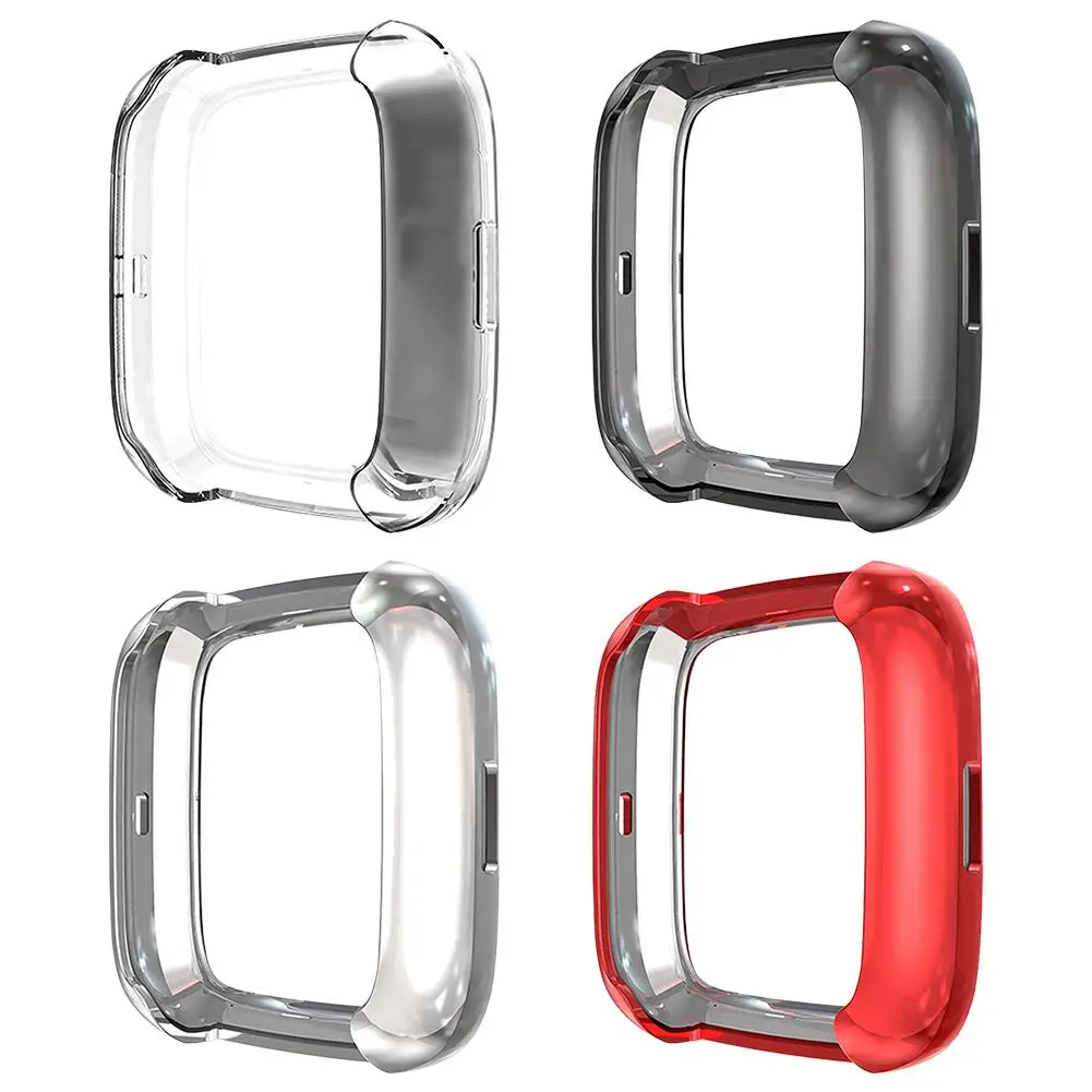 TPU Protective Case Screen Protector For Fitbit Versa 2 Smart Watch Shockproof Anti-fall Full Cover Shell Smartwatch Accessories
TPU Protective Case Screen Protector For Fitbit Versa 2 Smart Watch Shockproof Anti-fall Full Cover Shell Smartwatch Accessories