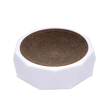 Cat Catnip Scratch Board Round corrugated paper Nail Scraper Mat Bed Pad Scratching Cardboard for Kittens Medium Cats
Cat Catnip Scratch Board Round corrugated paper Nail Scraper Mat Bed Pad Scratching Cardboard for Kittens Medium Cats