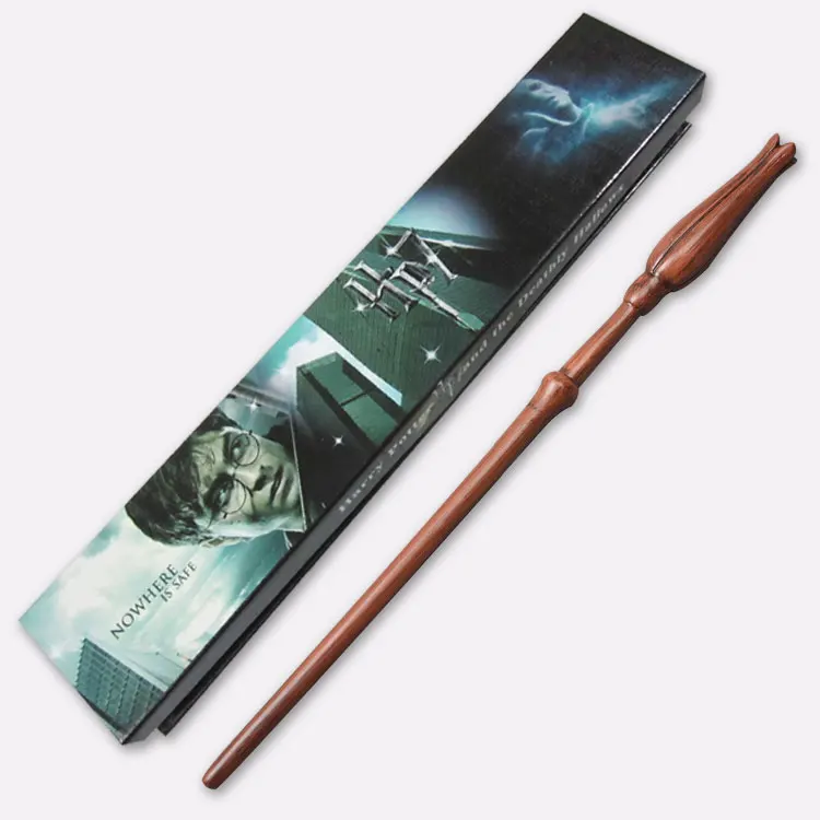 Фото Волшебный волшебная палочка для косплея подарок Гарри значок из кинофильма