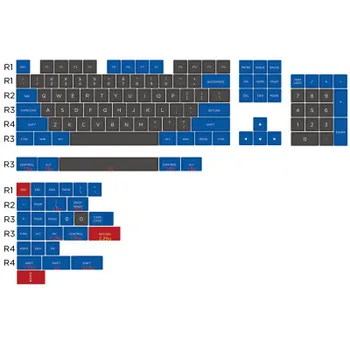 MAXKEY ABS SA profile Double-Shot keycap blue grey color matching mechanical keyboard key caps for MX switch
MAXKEY ABS SA profile Double-Shot keycap blue grey color matching mechanical keyboard key caps for MX switch