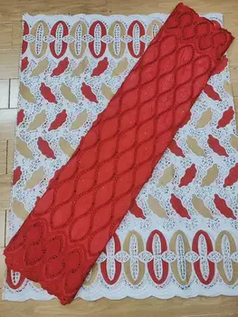 African bazin riche fabric with brode Latest fashion embroidery bazin lace fabric with net lace 2.5+2.5yards
African bazin riche fabric with brode Latest fashion embroidery bazin lace fabric with net lace 2.5+2.5yards