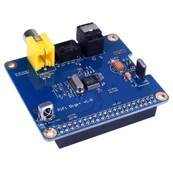 WM8804G HIFI DiGi+ Digital Sound Card I2S SPDIF Optical Fiber RCA I2S Interface for Raspberry Pi 3 /2 B B+ A+ Volumio
WM8804G HIFI DiGi+ Digital Sound Card I2S SPDIF Optical Fiber RCA I2S Interface for Raspberry Pi 3 /2 B B+ A+ Volumio