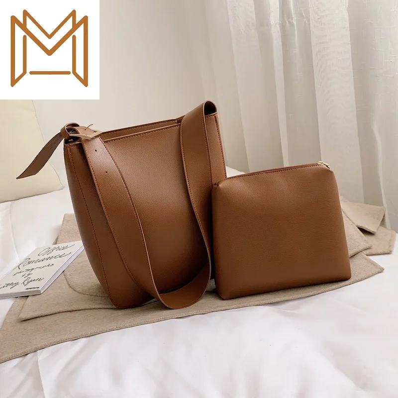 Gold Leisure Time Concise Bag Woman 2019 Texture Single Shoulder Messenger