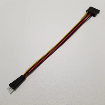 4Pin FDD Floppy Male to 15Pin SATA Female Adapter Converter Hard Drive Power Cable 20cm
4Pin FDD Floppy Male to 15Pin SATA Female Adapter Converter Hard Drive Power Cable 20cm